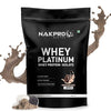 Nakpro Platinum Whey Protein Isolate Cookies & Cream Flavour - 1000 gms