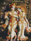 Tulip N Turtle Krishna Radha Jodi Diy 5d Diamond Painting By Number Kits Round Dril Diamond Painting Color D3 24