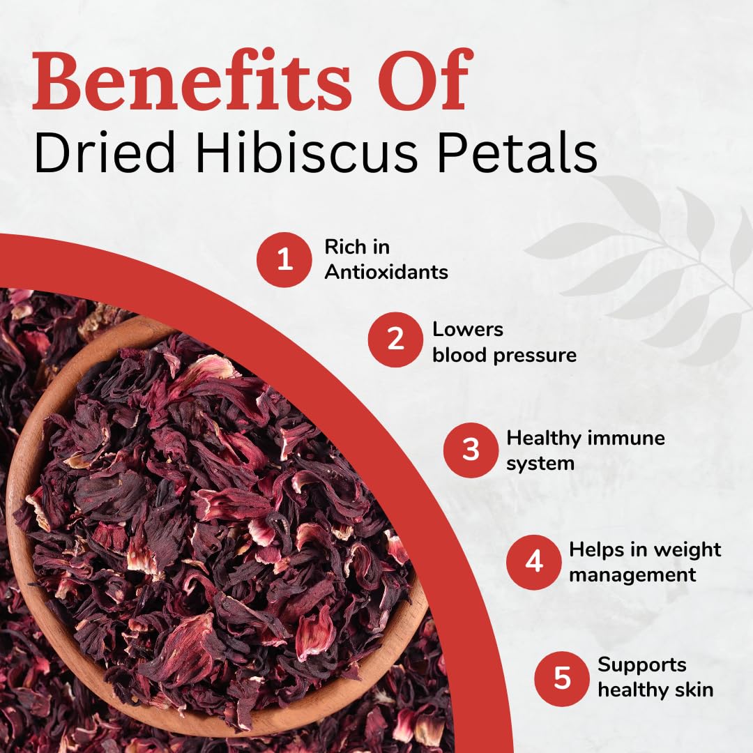 Rootcare Organics Hibiscus Flower Tea - 50 gms