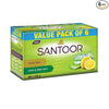 Santoor Aloe Fresh Soap with Aloe Vera and Lime - 125 gms (Pack of 6)