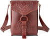 Leather Handmade Girls And Women’s Small Cross Body Sling Bag | Brown