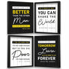 Kotart The Goal is Inspirational Quotes Framed Poster