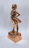 Gold Art India World's Best Daughter Figurine Rose Gold Plated