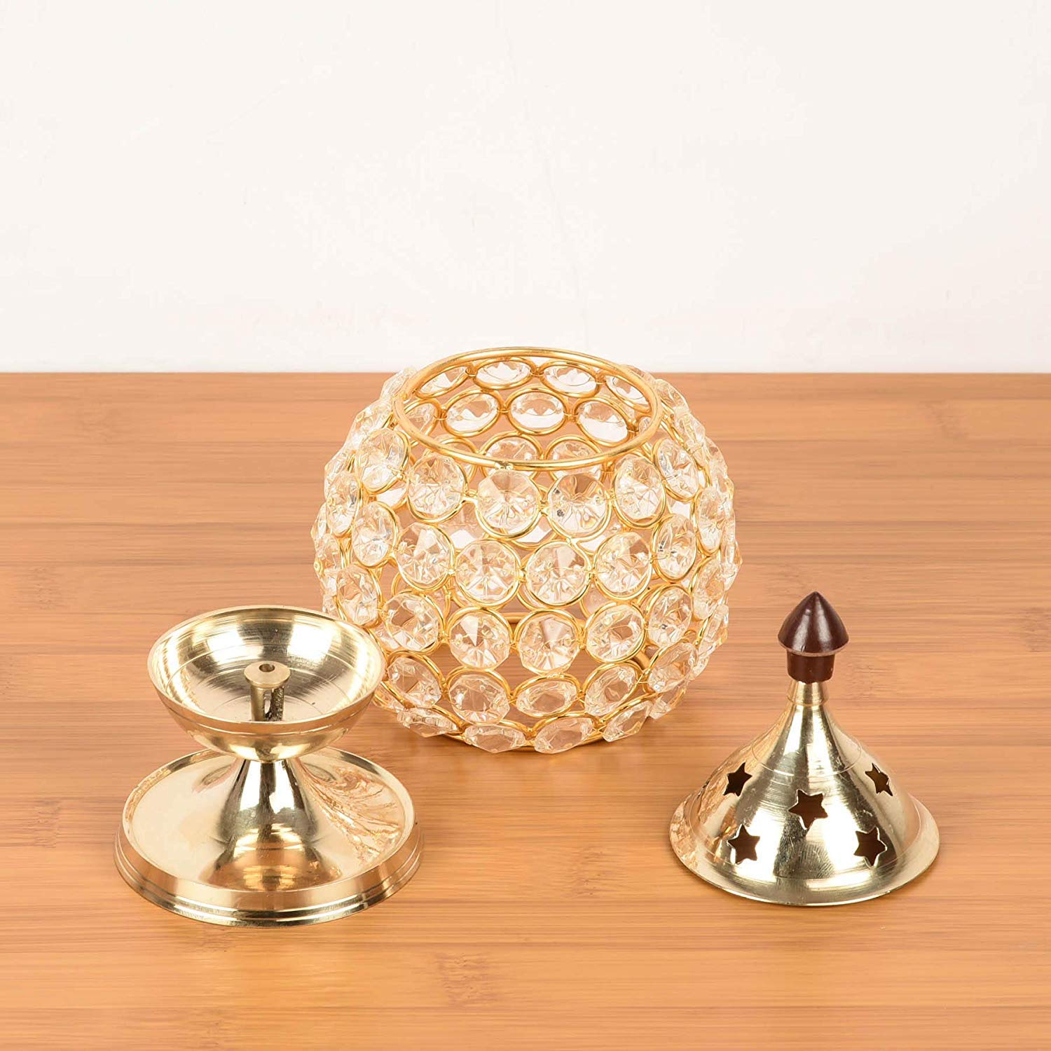 Brass Akhand Diya for Puja