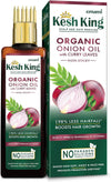 Kesh King Organic Onion Oil With Curry Leaves Reduces Hair Fall - 100ml