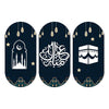 Artvibes Designer Wooden Wall Hanging Decoration Items for Home | Set of 3