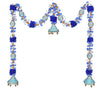 Jumka Doorway Flower Toran/Hanging  DC14