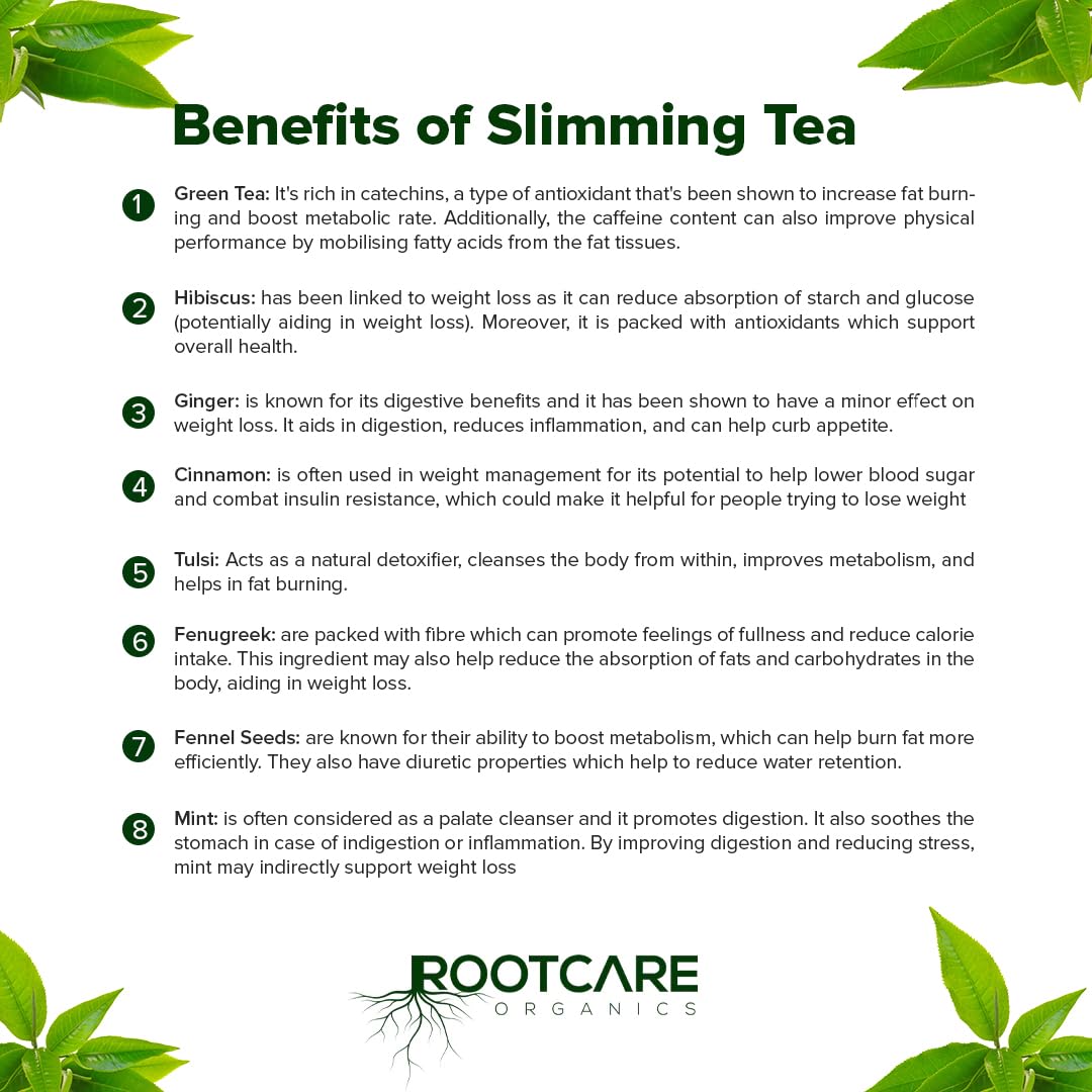 Rootcare Organics Slimming Tea - 100 gms