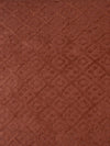 Saral Home Easy Living Soft Cotton Unique Design Tufted Throw Sofa Cover Colour Brown (Packof 2)