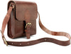 Leather Handmade Girls And Women’s Small Cross Body Sling Bag | Coffee Colour