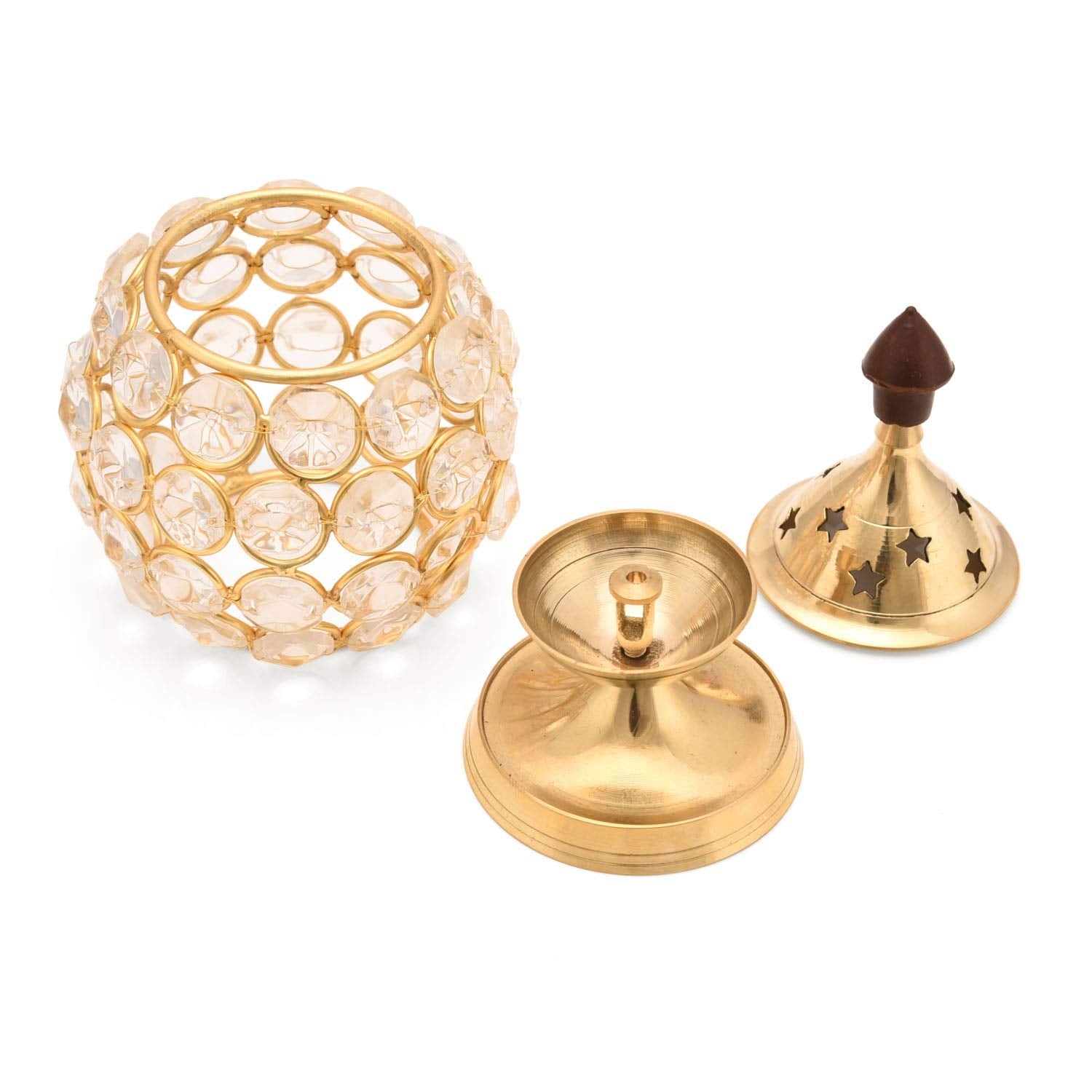 Brass Akhand Diya for Puja