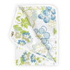 Divine Casa Floret 100% Cotton Single Kids Dohar 120 GSM Soft & Lightweight Throw Blanket Colour Green Banana