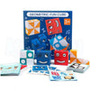 Kidology Geometric Fun Cube Emoji Cube Face Change Game 14 Pieces