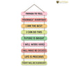 Artvibes Self Motivation Quotes Mdf Wooden Wall Hanging for Home Livingroom Art Items
