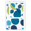 Divine Casa 100% Cotton All Season Reversible Dohar Double Bed Size AC Blanket Lightweight Bed Blanket TC - 120 Colour Emerald and Aqua