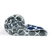 Divine Casa 120 GSM Geometric Blue Single Bed AC Comforter Cooling Blankets for Summer Rajai Cover Single Bed TC - 120 Colour Deep Grey Blue