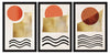 ArtX Paper Boho Landscape Aesthetic Wall Painting Set Of 3