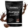 Nakpro Platinum Plus+ Whey Protein Isolate Chocolate Flavour - 1000 gms