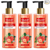 Vaadi Herbals Deep Moisturizing Strawberry Hand Wash - 250 ml (Pack of 3)