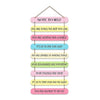 Artvibes Self Motivation Quotes Mdf Wooden Wall Hanging for Home Livingroom Art Items