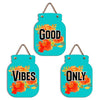 Sehaz Artworks Home Decor Items For Living Room Wooden Wall Hangings For Good Vibes Only