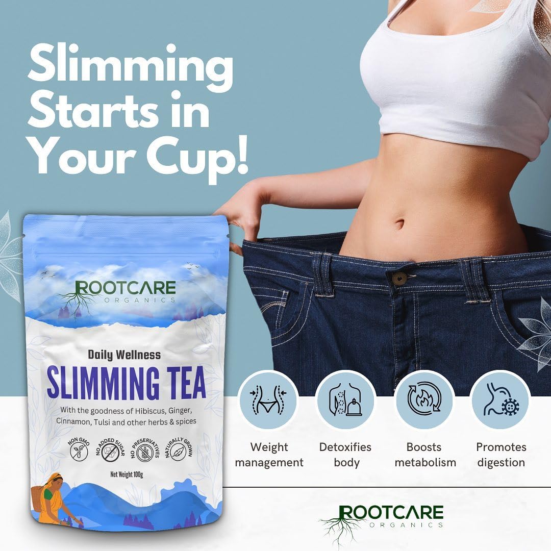 Rootcare Organics Slimming Tea - 100 gms