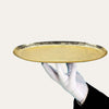 Anko Aluminium Hammered Gold Look Platter Food Safe Tray 41cm x 22cm
