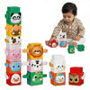 Kidology 12 PCS Animal Stacking Cubes Set