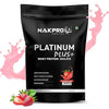 Nakpro Platinum Plus+ Whey Protein Isolate Strawberry - 1000 gms