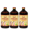 Jaived Ayurveda Mahamanjisthadhyarist | Skin Detox, Blood Purifier | 650 Ml | Pack of 3
