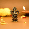 Ekhasa Pure Brass Ganesha Idol Pital Ganesh Murti Size: 5.5 cm