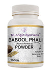 Tri-Origin Ayurveda 100% Organic Babool Phali Powder - 100 gms