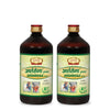 Jaived Ayurveda Arshroga Asav | Relief From Piles, Improves Digestion & Blood Circulation | 450 Ml | Pack of 2