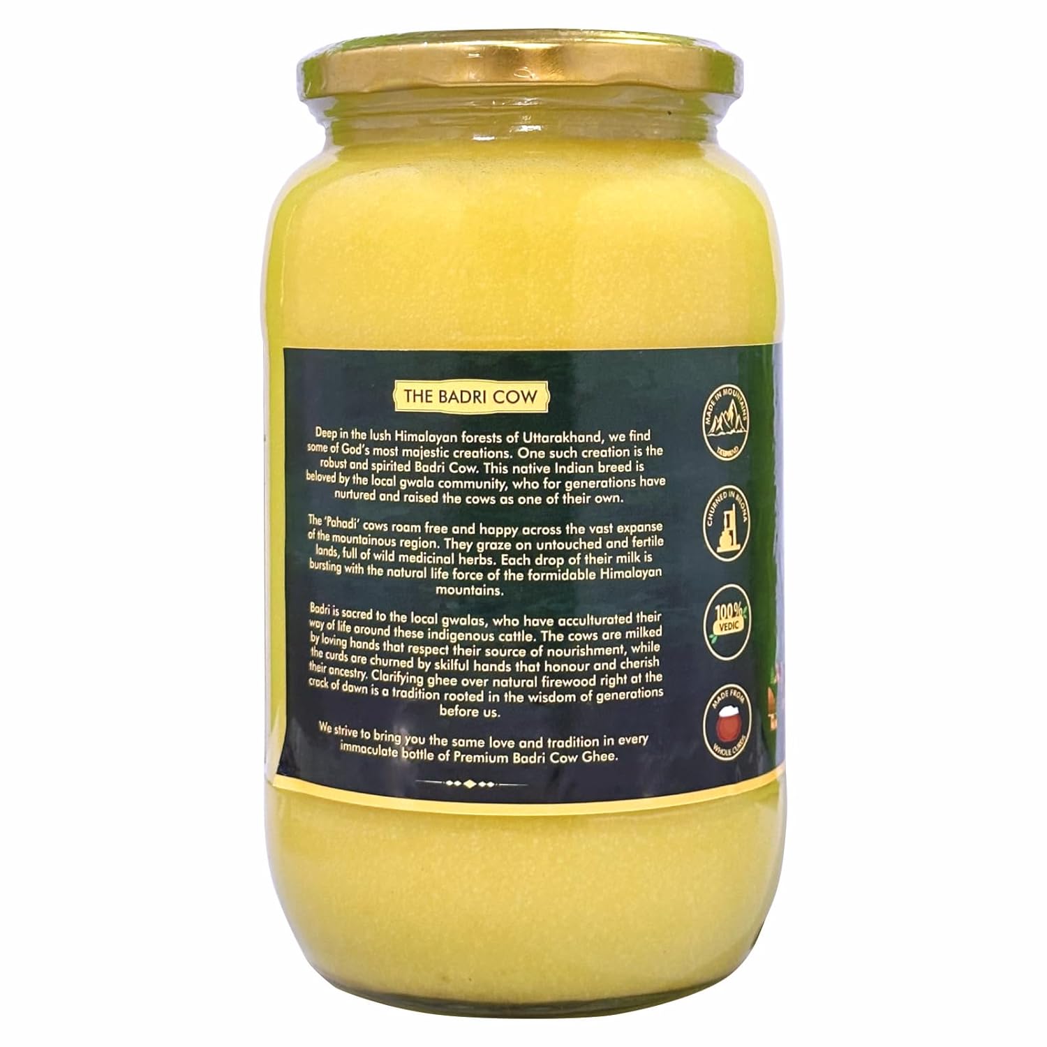 Jivika Naturals Badri Cow Ghee - 1000 ml