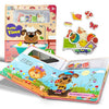 Wembley Magnetic Play Book Set Early Learning Preschool Skills Bath Theme Multicolor