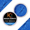 Kinded Loose Shimmer Makeup Foil Pigments Glitter Colour Dark Blue - 3 gms