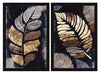 ArtX Paper Floral Aesthetic Wall Decor Paintings Set Of 2