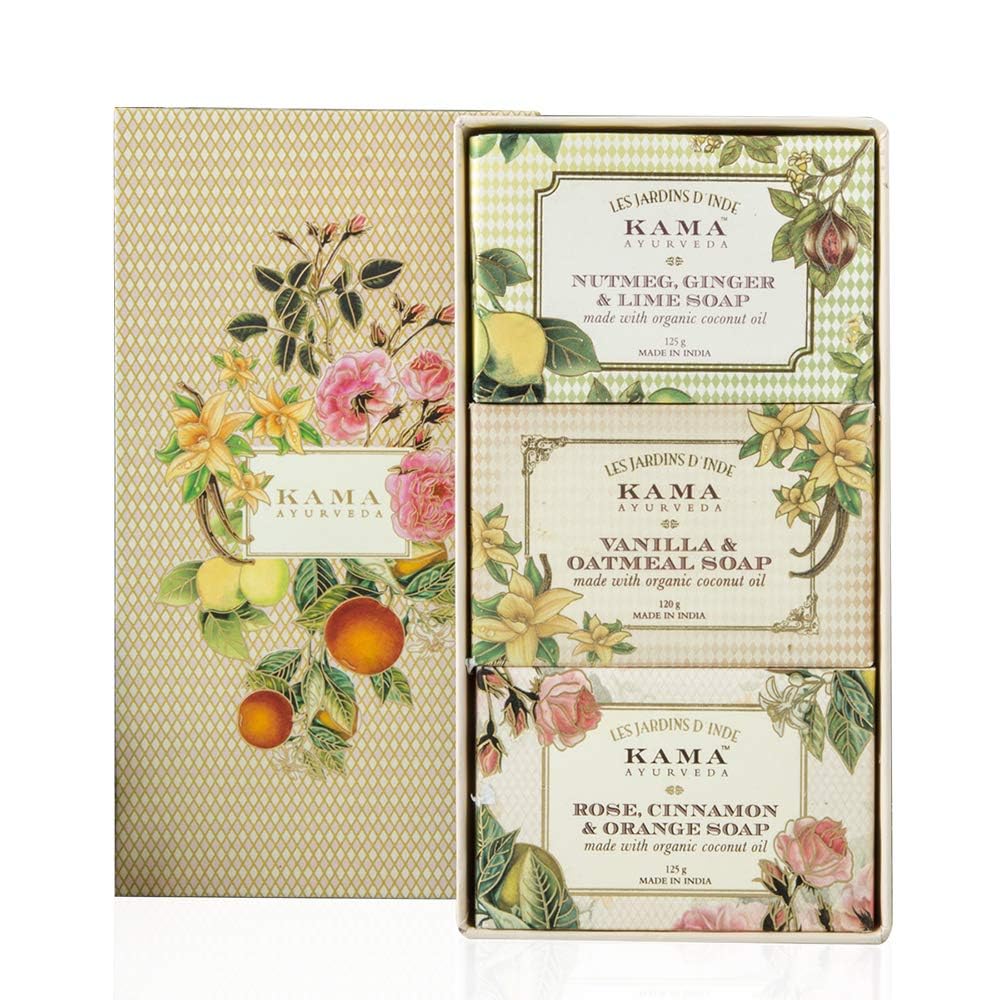 Kama Ayurveda Naturseife Mit Tulsi – 125 G, Mit Basilikum & Bio-Kokosöl