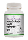 Tri-Origin Ayurveda Khadiradi Vati - 100 Tab