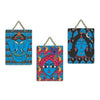 Artvibes Decorative Religious Art Wooden Wall Hanging Decoration Items for Home | Set of 3