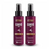 Streax Professional Canvo Line Serum For Straightened Hair - 200 ml (Pack of 2)