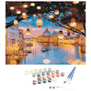 Hasthip Diy Oil Painting 40X50cm Paint By Numbers Kits Painting Kit For Adults And Kids Unframed Printed Canvas For Home Wall Decor Black