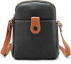 Leather Small Sling Cross-Body Bag For Girls And Women's | Black Colour