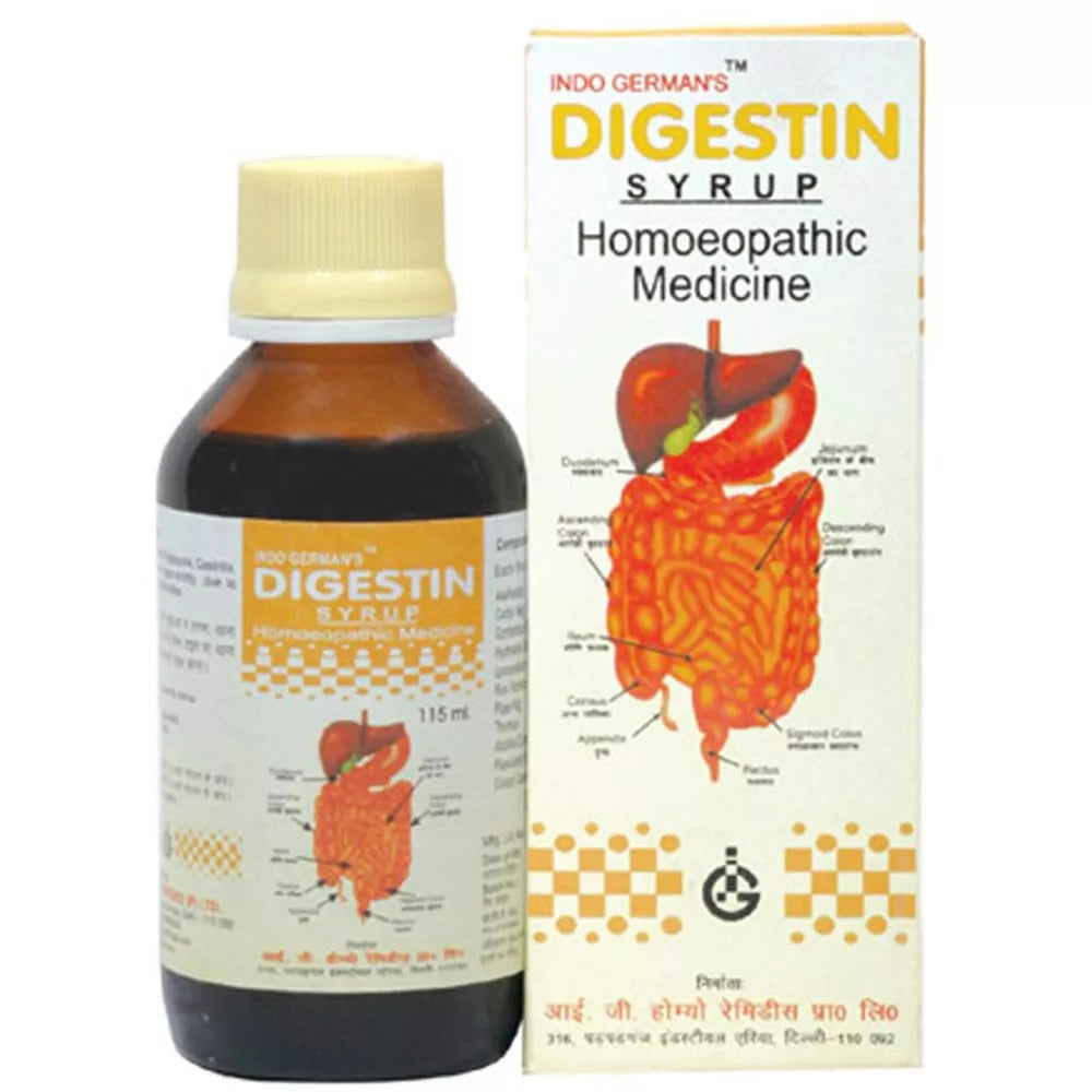 Indo German Digestin Syrup - 115 ml - DesiPick