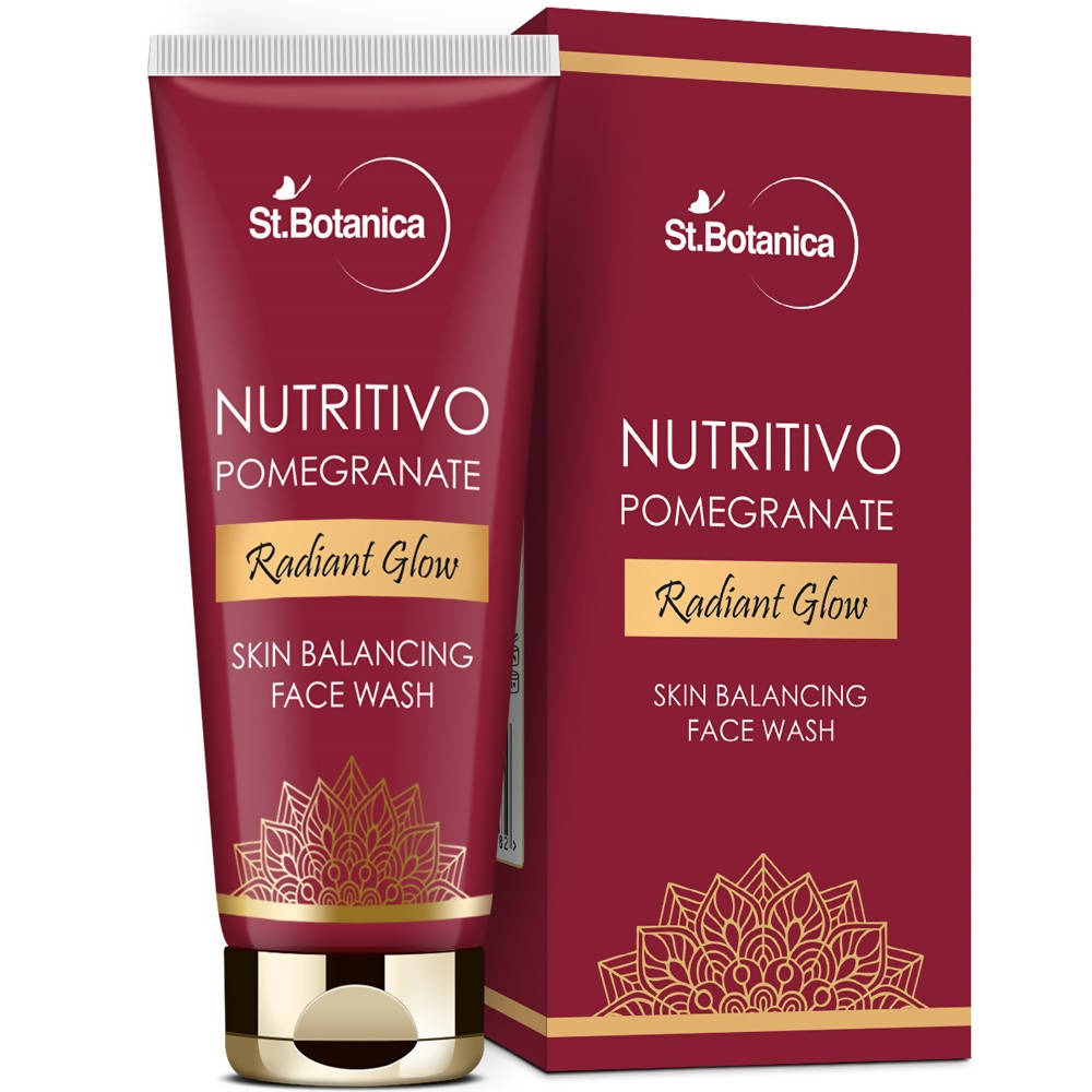 St.Botanica Nutritivo Pomegranate Radiant Glow Skin Balancing Face Was ...