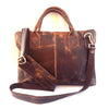 Craftshades – 12.16″ Classic Handcrafted Buffalo Leather Laptop Bag