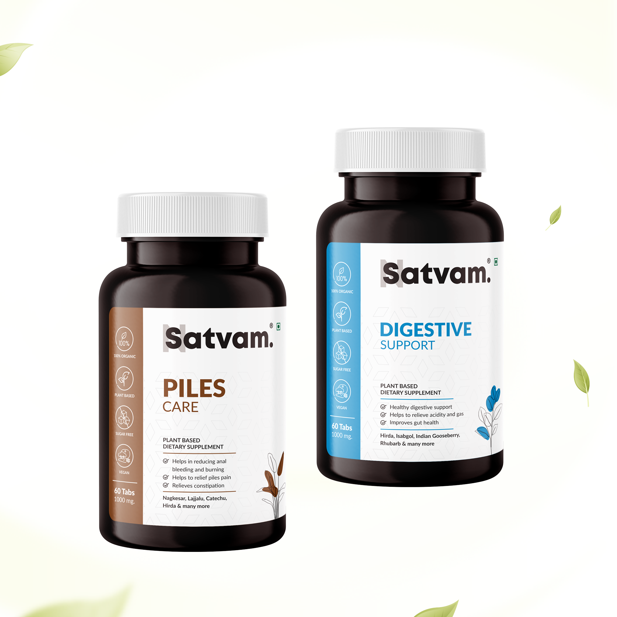 Satvam Piles Care + Digestive Support - DesiPick