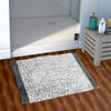 Aerohaven Glorious Super Soft Microfiber Abstract Moroccan Stripe Designer Anti Slip Bathmat Grey Colour