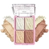 Colors Queen Master Chrome Metallic Blusher & Highlighter Shade 10 - 12 gms