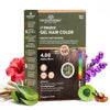 Sacred Herbs Natural Gel Hair Colour (Medium Brown 4.00)- 160ml+20gms